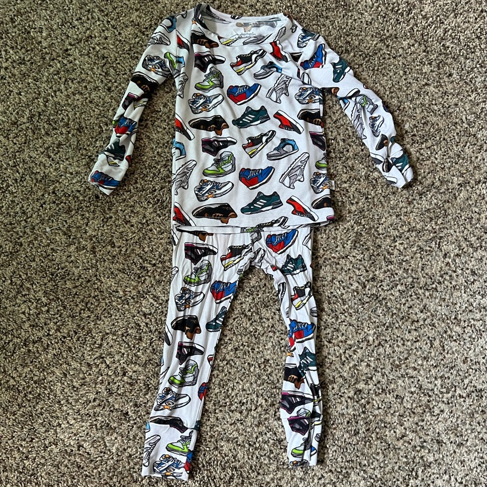 Monkeeroos bamboo shoe lover pajamas